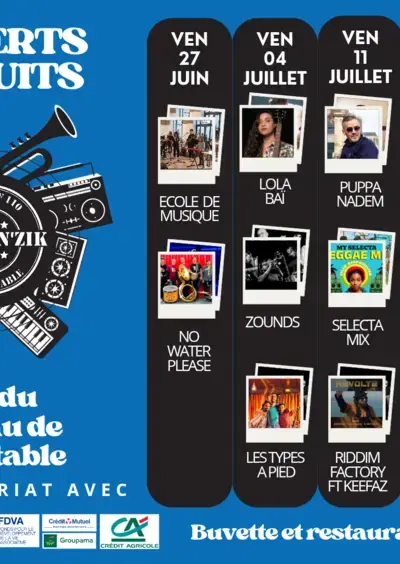 Festival La Bonn'Zik - Hugo "Iazo" Mango, Trio Gluck et Les Saumons Fumés