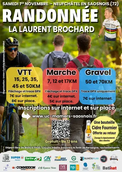 Randonnée La Laurent Brochard
