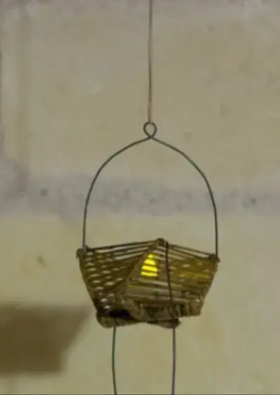 Atelier vannerie "Création d'une guirlande de lumignons"