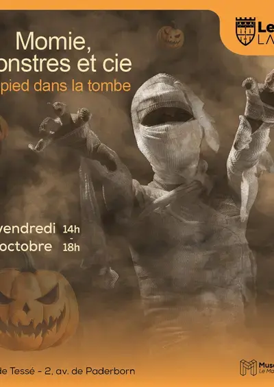 "Momie, monstres et compagnie" au musée de Tessé