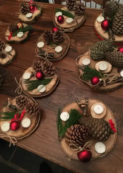 Les jeudis créatifs d'Alexandra : déco de Noël