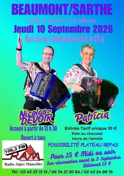 Bal de la rentrée de Radio Alpes Mancelles