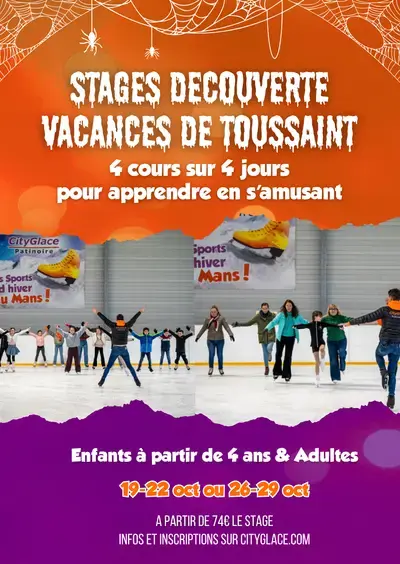 Stages découverte vacances de la Toussaint