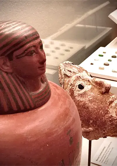 Visite guidée en famille de la galerie égyptienne