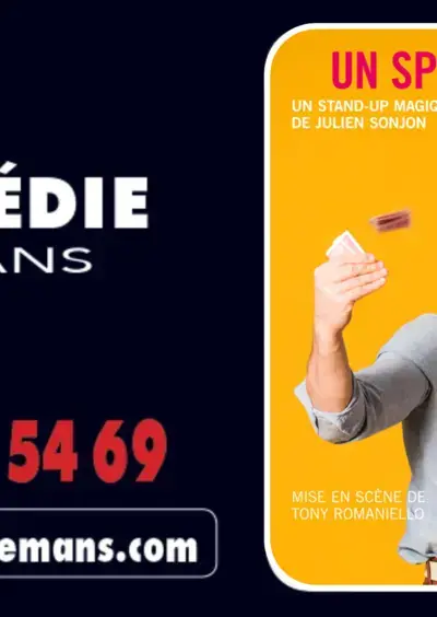 JULIEN SONJON – UN SPECTACLE DE TYPE MAGIE