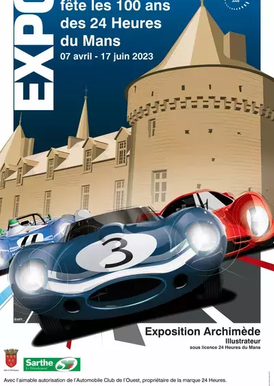 EXPOSITION « LES 100 ANS DES 24H »