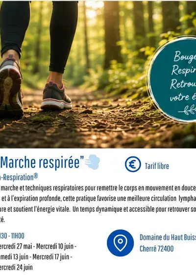 Atelier "Marche respirée"