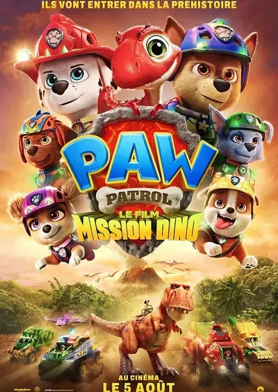 Cinéma : Paw Patrol - Mission Dino