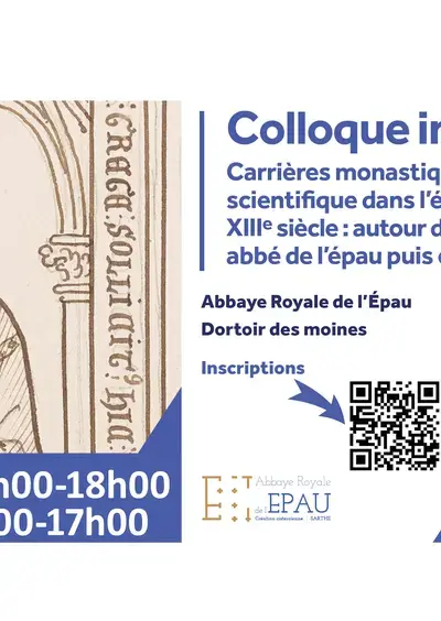 ­ Colloque international : autour de  Jean de Tolède, abbé de l’Épau