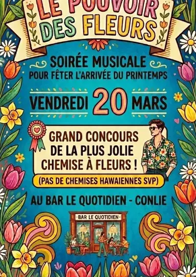 Soirée musicale "Le pouvoir des fleurs"