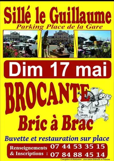 Brocante à Sillé-le-Guillaume