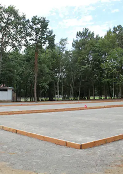 Concours de pétanque