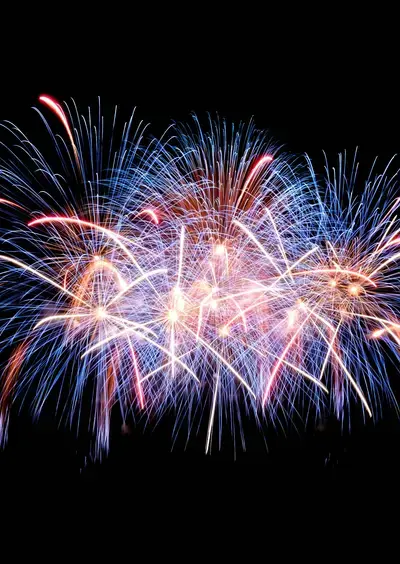 Feu d'Artifice à Loué