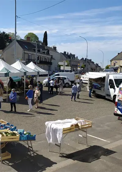 Marché le mardi