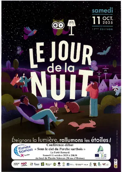 Conférence débat "Sous le ciel du Perche Sarthois"