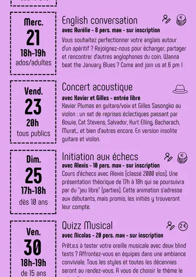 Concert acoustique
