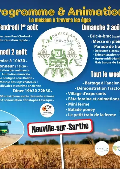 Comice agricole à Neuville sur Sarthe