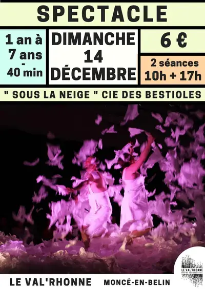 "Sous la neige" par la Cie des Bestioles (57)