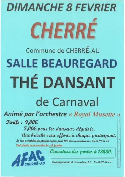 Thé Dansant de Carnaval