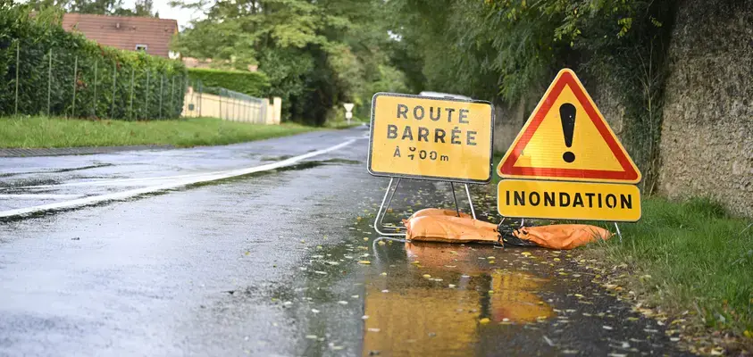Inondations : l'état des routes départementales