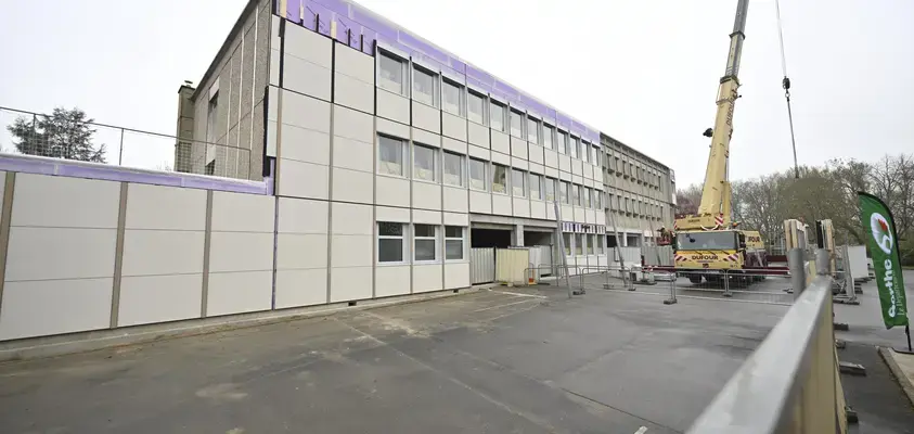 Le Département réalise des travaux énergétiques au collège Pierre de Ronsard