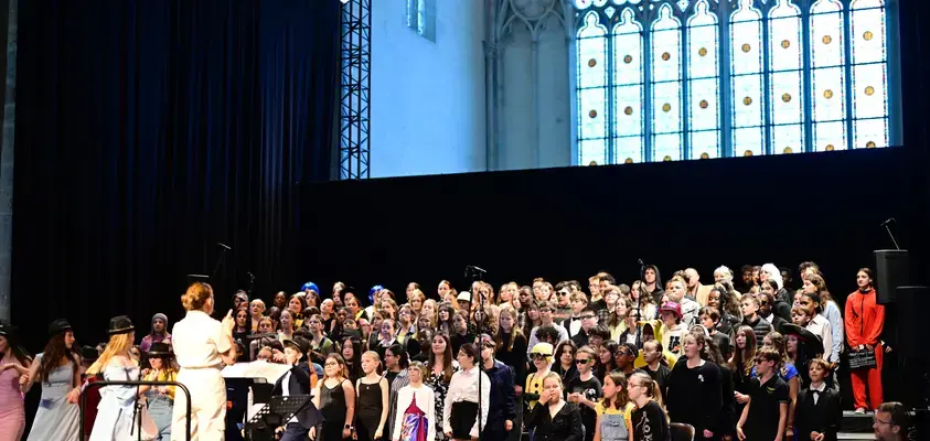 Chorallèges : les collégiens sarthois en concert 