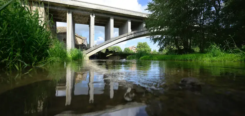 Les travaux du pont Beaumont : déviations mises en place