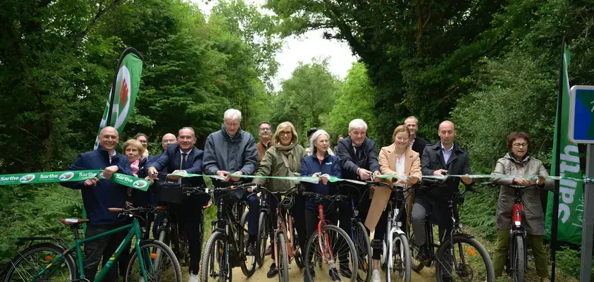Une nouvelle voie verte relie La Suze-sur-Sarthe à La Flèche