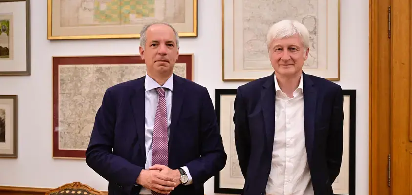Le nouveau préfet de la Sarthe reçu par le Président du Conseil départemental