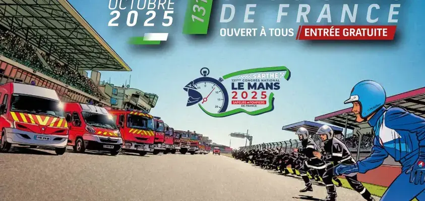 Le 131e Congrès national des sapeurs-Pompiers de France en Sarthe