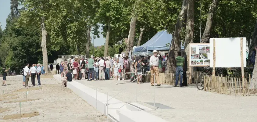 Le réaménagement de Port-Luneau sur les bords du Loir est terminé