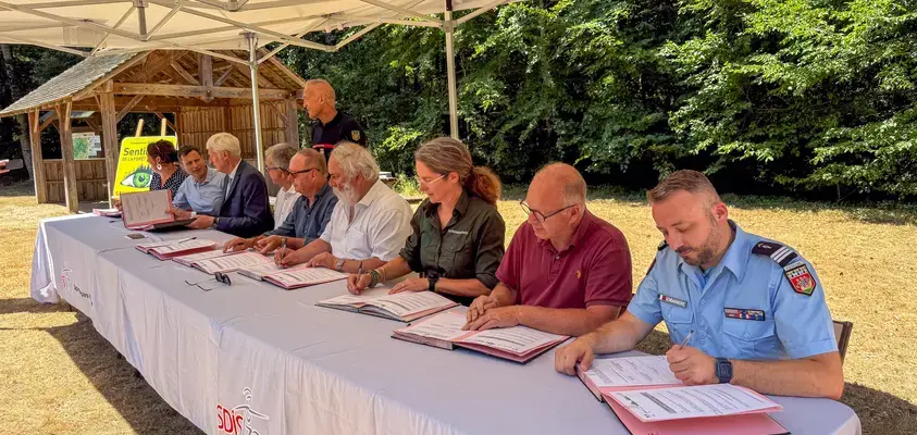 Le dispositif « Sentinelles de la Forêt » inauguré en Sarthe