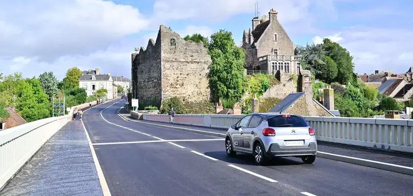 Le pont de Beaumont-sur-Sarthe est réouvert à la circulation