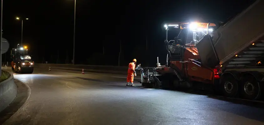 Des travaux de nuit seront réalisés sur la RD323, sens Angers-Paris