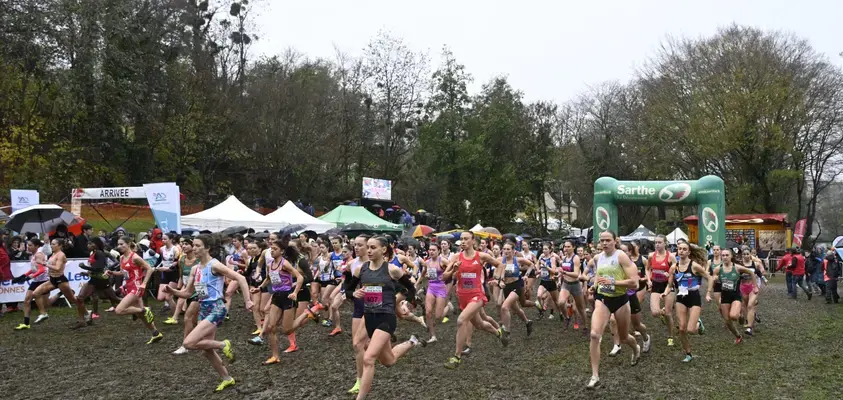 Départ de la course AS Femmes