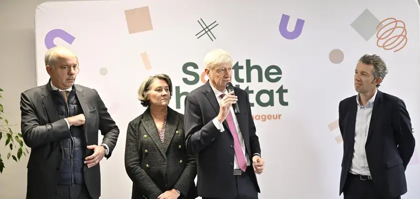 Inauguration du nouveau siège social de Sarthe Habitat