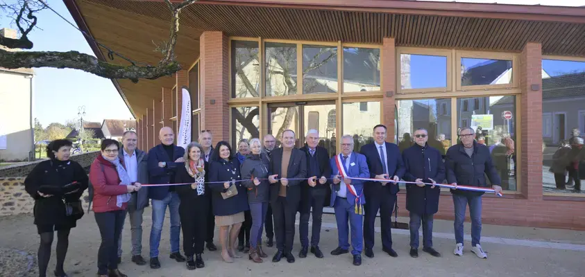 Inauguration de la médiathèque de Spay
