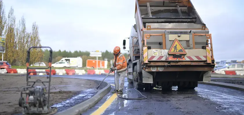 Un nouveau giratoire à la Suze-sur-Sarthe pour renforcer la sécurité