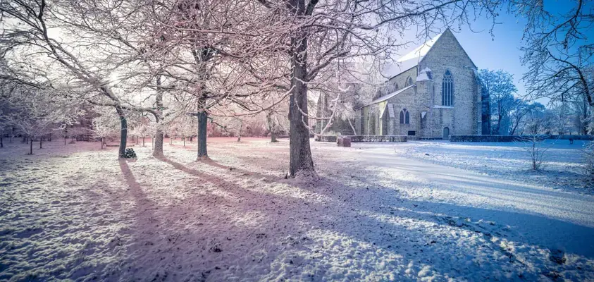 Fermeture hivernale de l'Abbaye Royale de l'Épau