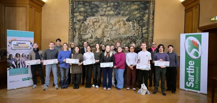 Découvrez les lauréats de l'appel à projets pour la vie étudiante en Sarthe !