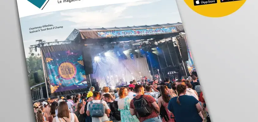 Couverture du magazine du Département de la Sarthe !