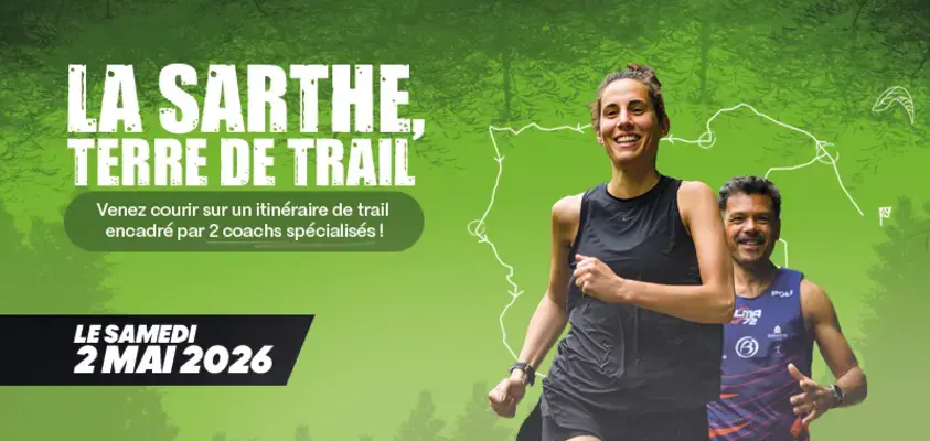 Initiation au trail en Sarthe : inscrivez-vous avant le 30 avril