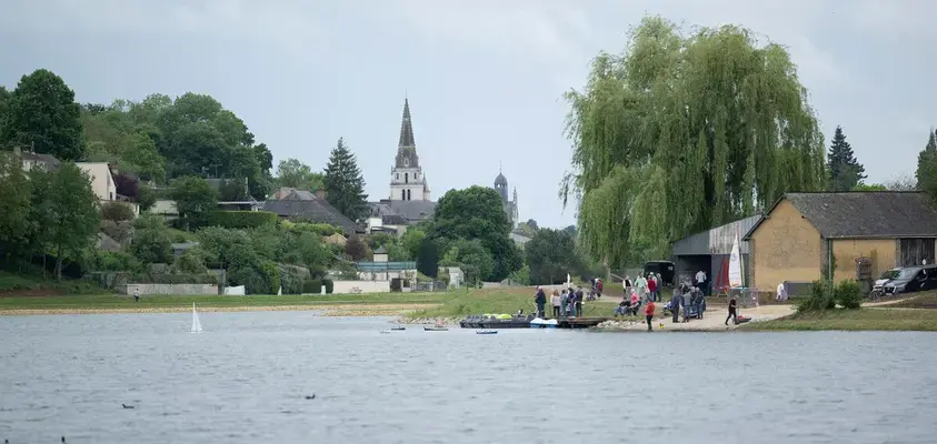 Le lac de Saint-Calais inauguré et ouvert au public