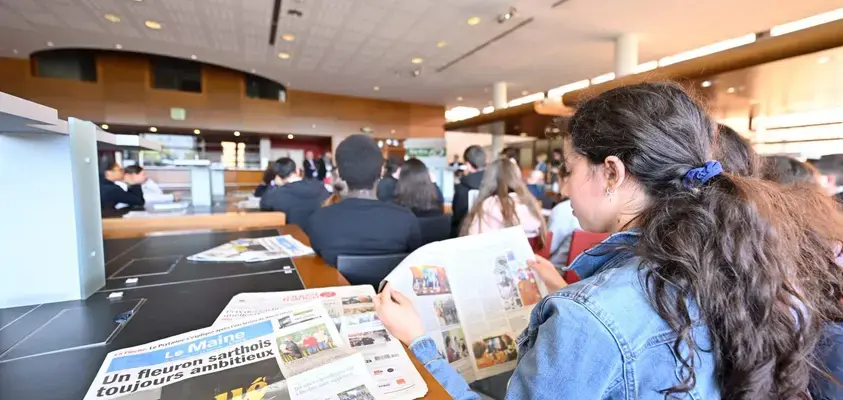 Remise des prix de l'opération Classes presse 2025-2026