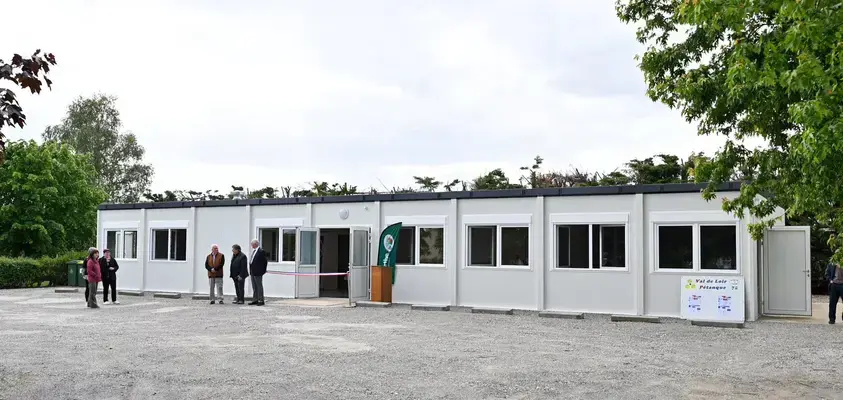 Inauguration de la nouvelle salle polyvalente de Lhomme