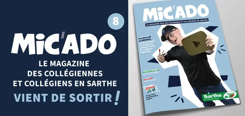 Mic'Ado, le numéro 8 est en ligne !