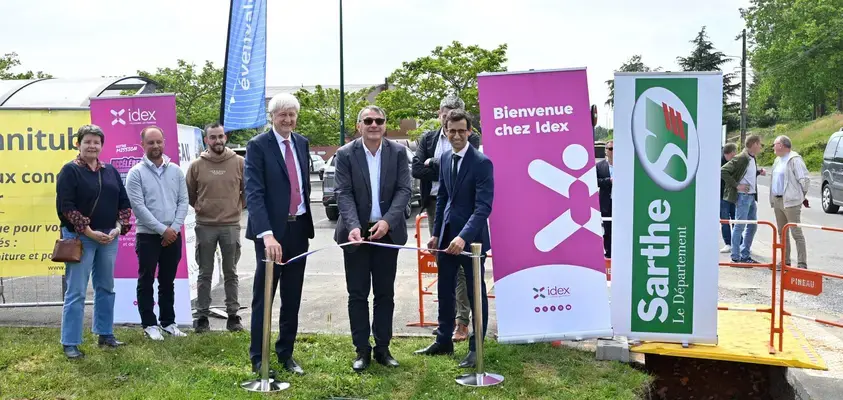 Lancement des travaux du réseau chaleur à Montval-sur-Loir