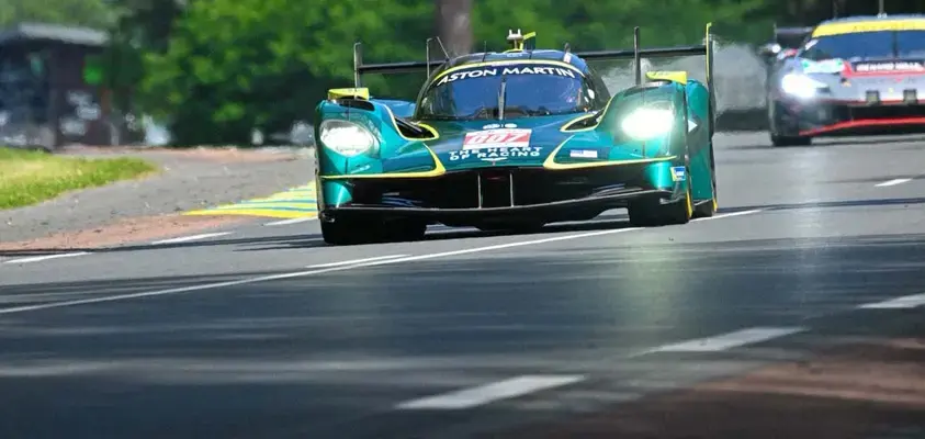 Aston Martin et Toyota s'illustrent lors de la Journée Test des 24 Heures du Mans