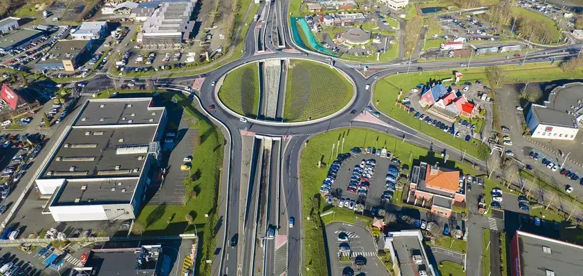 Le Mans : des travaux d'enrobés prévus entre le giratoire « Beauregard » et l'Océane