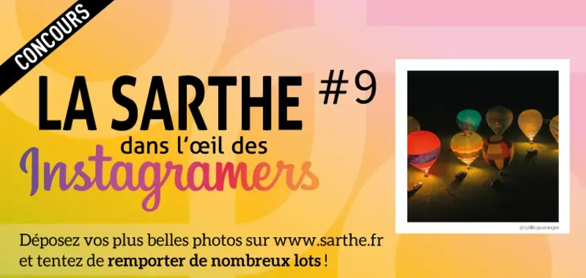 Partagez vos clichés avec La Sarthe dans l’œil des Instagramers